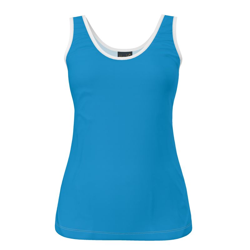 Women's Tank Top — Tropical Macaw Solid