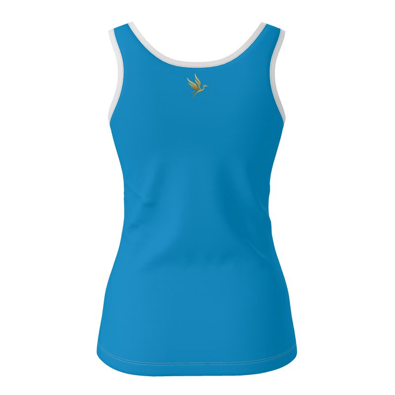Women's Tank Top — Tropical Macaw Solid