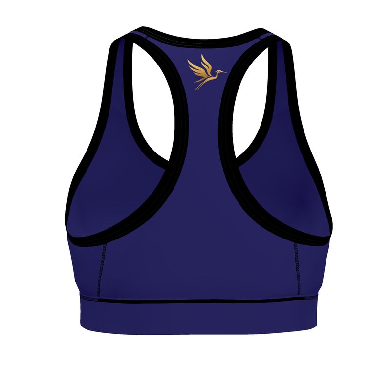 Women's Low Impact Sports Bra — Topo Turtles Solid