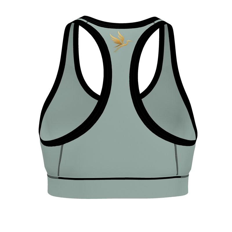 Women's Low Impact Sports Bra — Bee Garden Solid