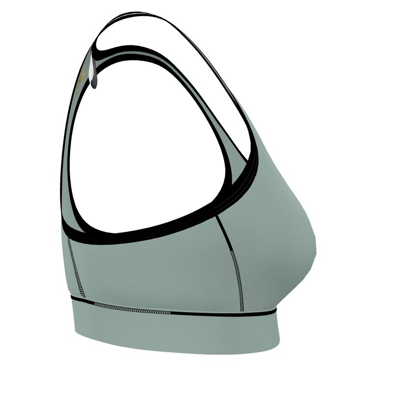Women's Low Impact Sports Bra — Bee Garden Solid