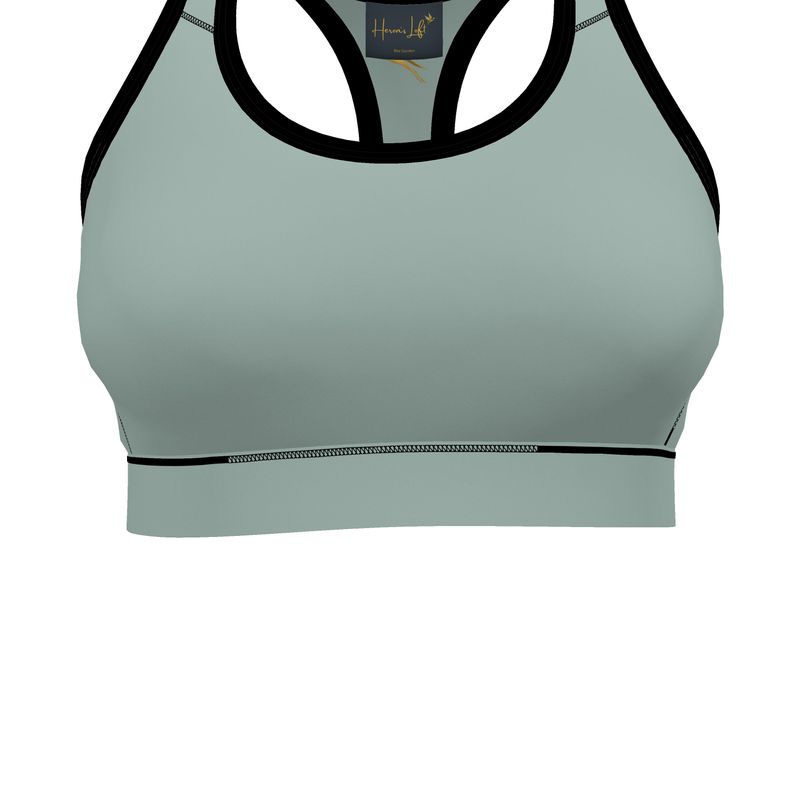 Women's Low Impact Sports Bra — Bee Garden Solid