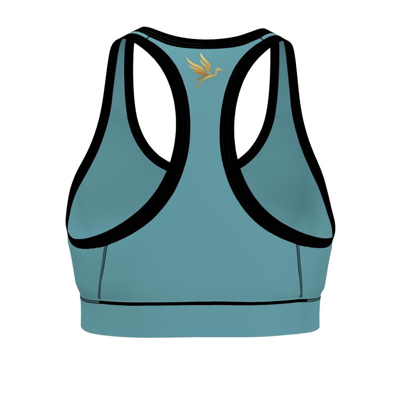 Women's Low Impact Sports Bra — Bee Garden Solid