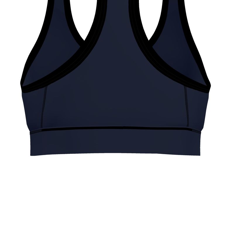 Women's Low Impact Sports Bra — Pineapple Paradise Solid