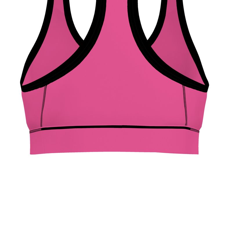 Women's Low Impact Sports Bra — Pineapple Paradise Solid
