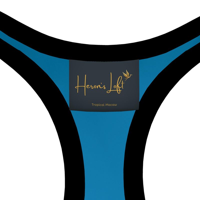 Women's Low Impact Sports Bra — Tropical Macaw Solid