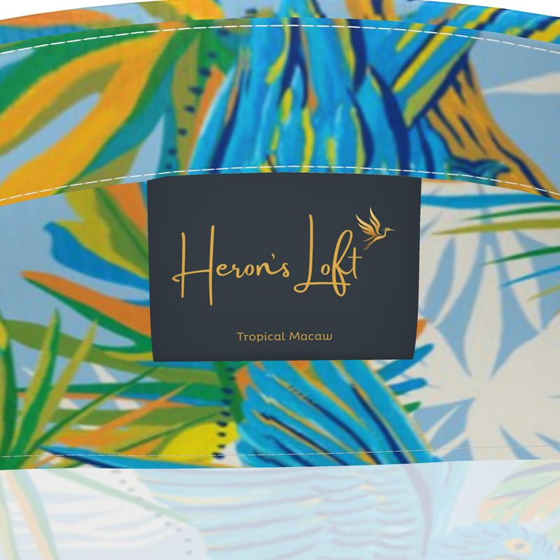 Men's Button-Up Dress Shirt — Tropical Macaw