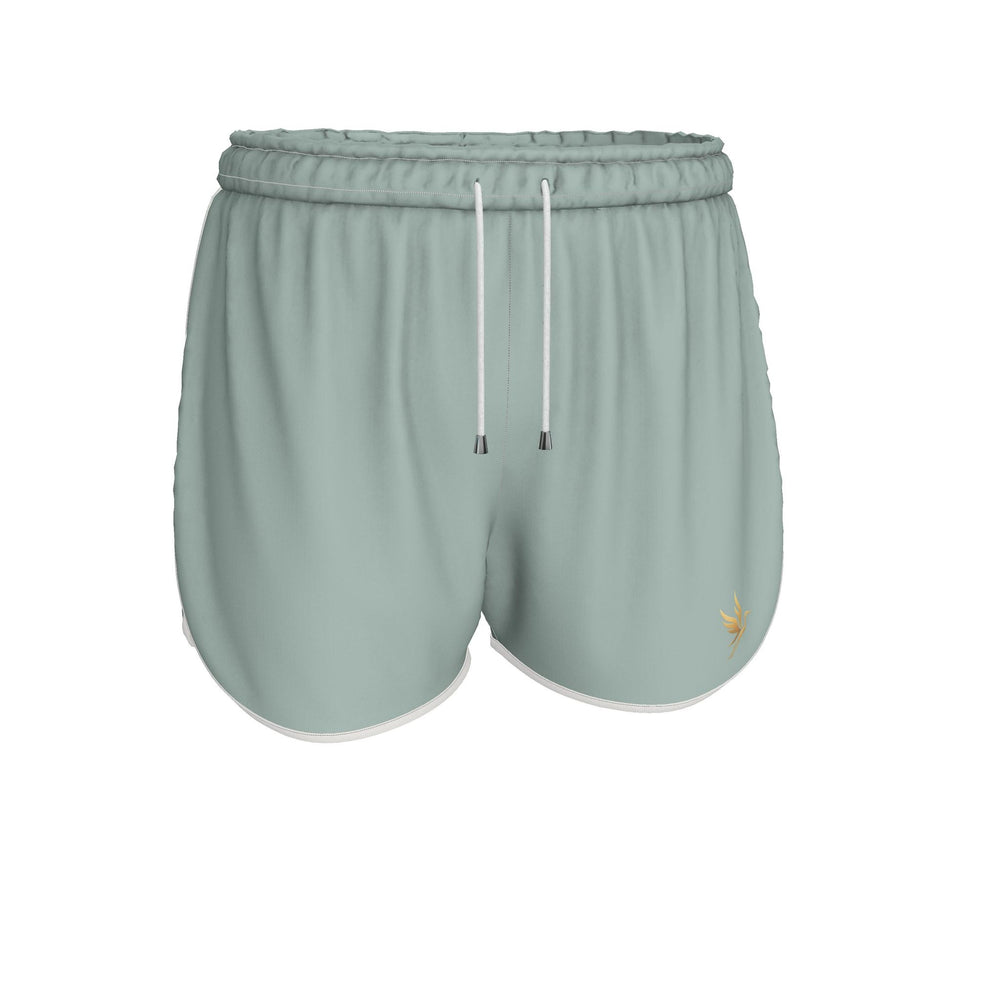 Women's Athletic Shorts — Bee Garden — Solid