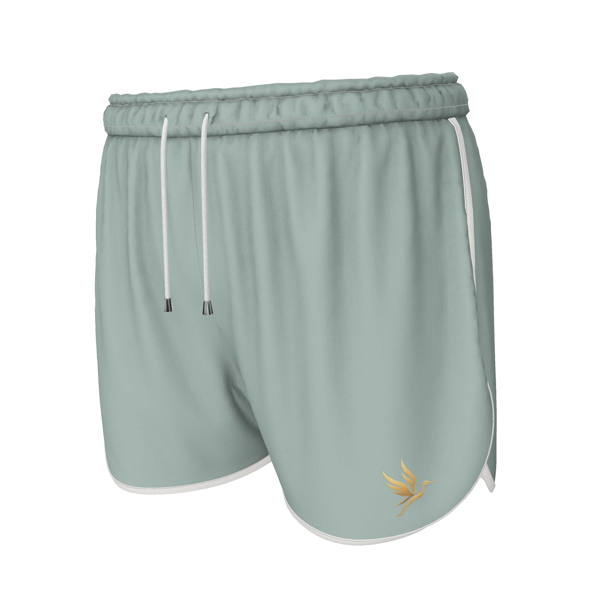 Women's Athletic Shorts — Bee Garden — Solid