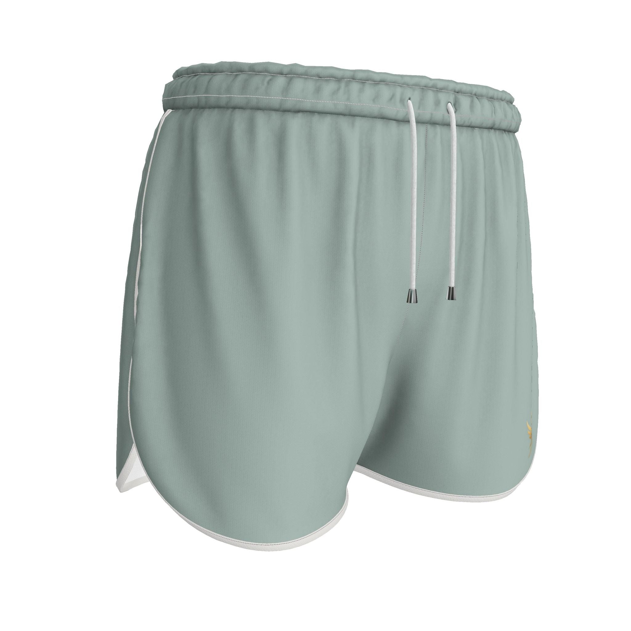 Women's Athletic Shorts — Bee Garden — Solid