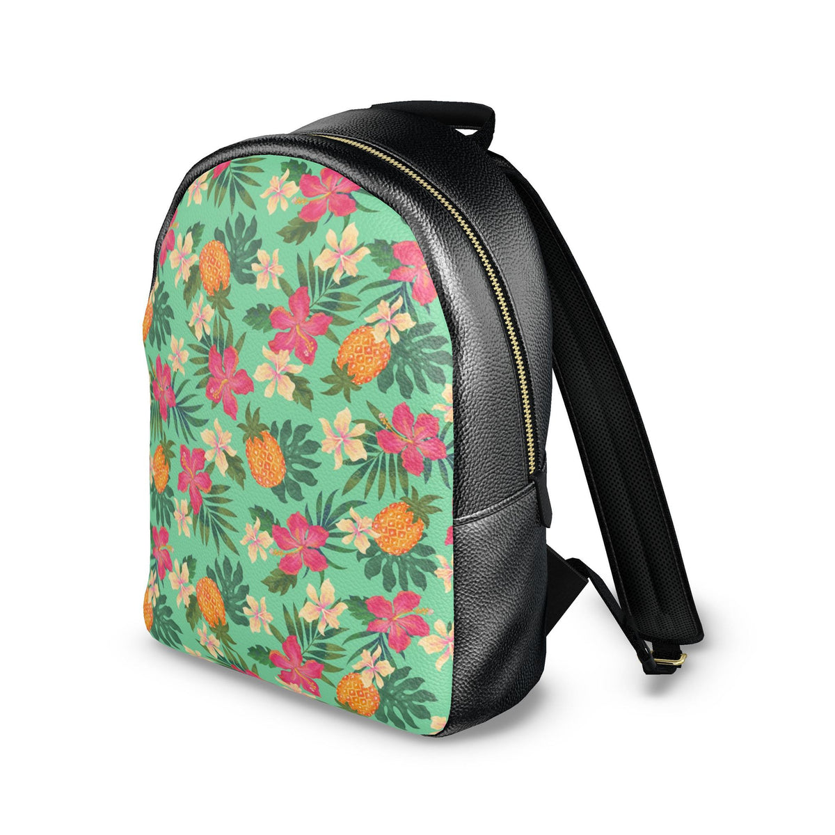 Nappa Leather Backpack — Pineapple Paradise Aloe Mist