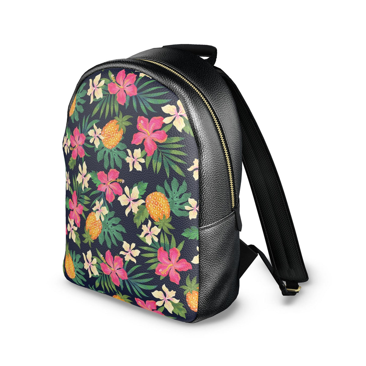 Nappa Leather Backpack — Pineapple Paradise