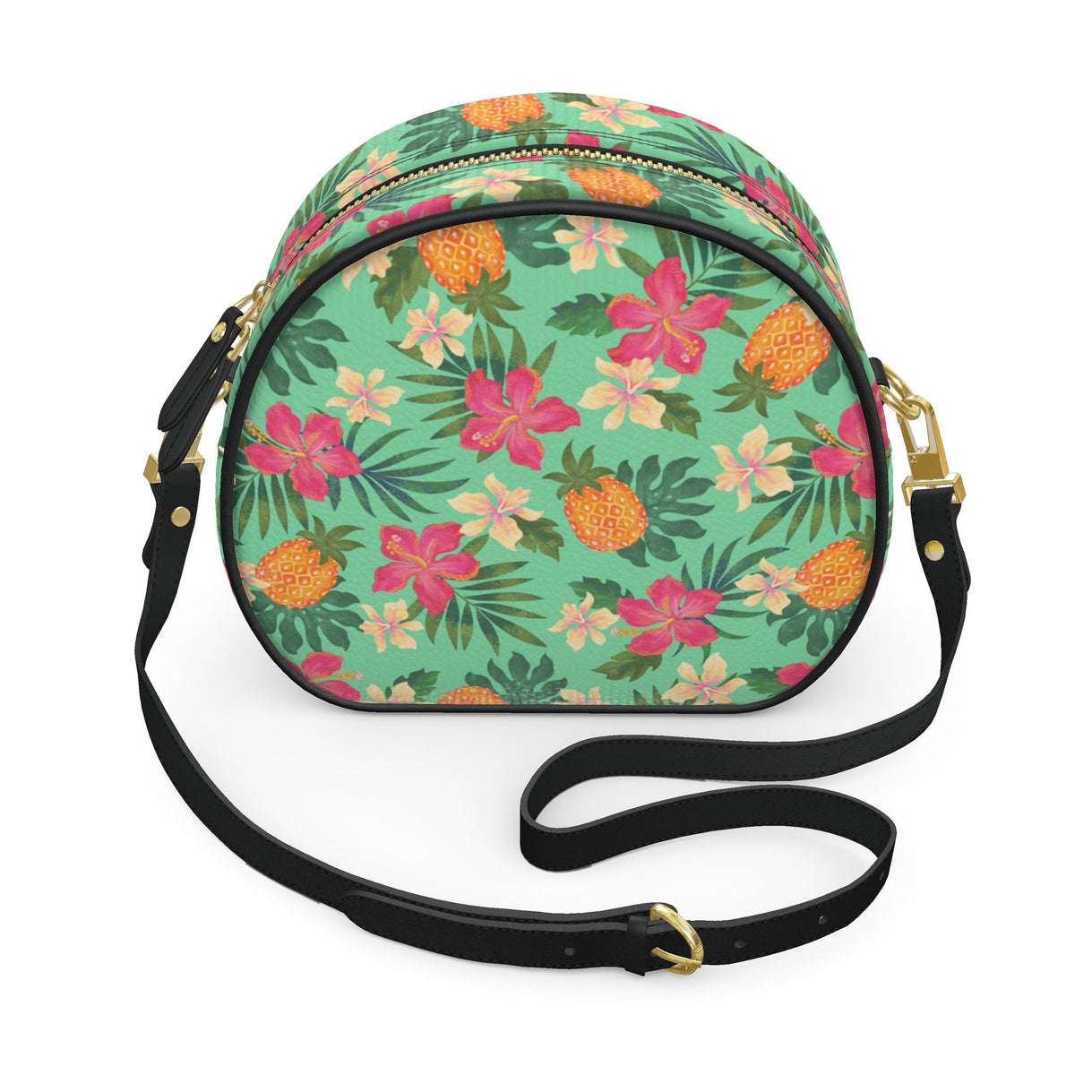 Gumdrop Nappa Leather Bag — Pineapple Paradise Aloe Mist