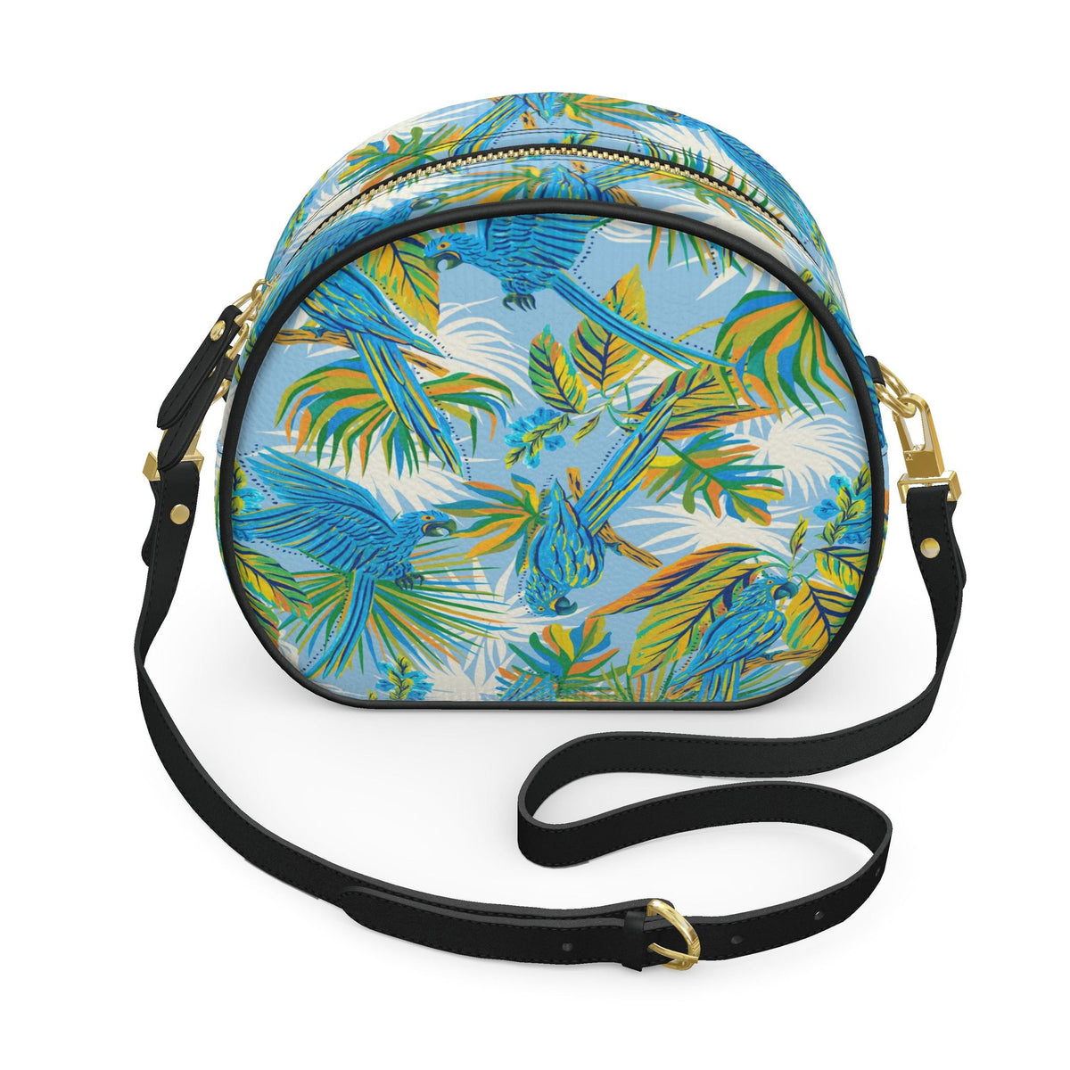 Gumdrop Nappa Leather Bag — Tropical Macaw