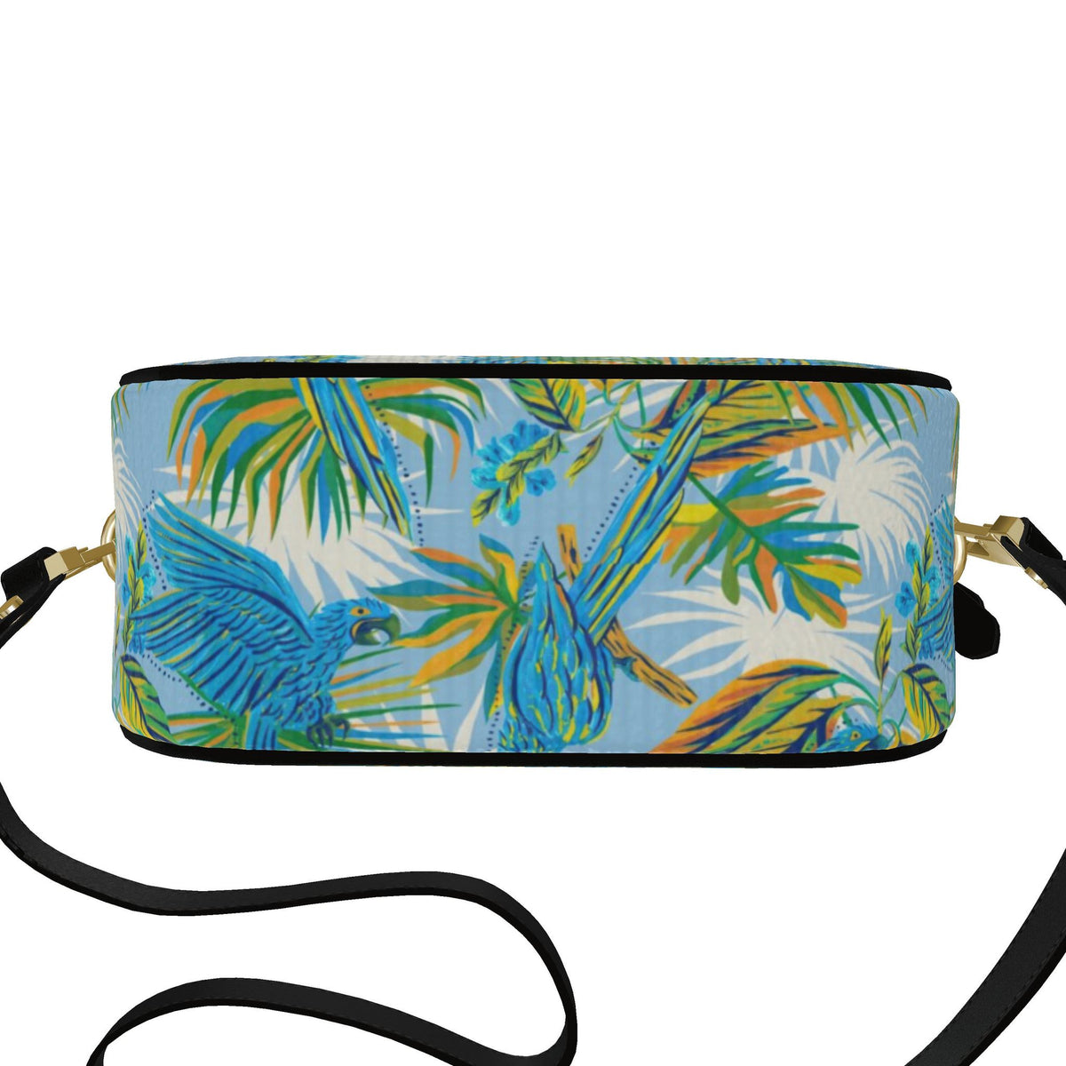 Gumdrop Nappa Leather Bag — Tropical Macaw