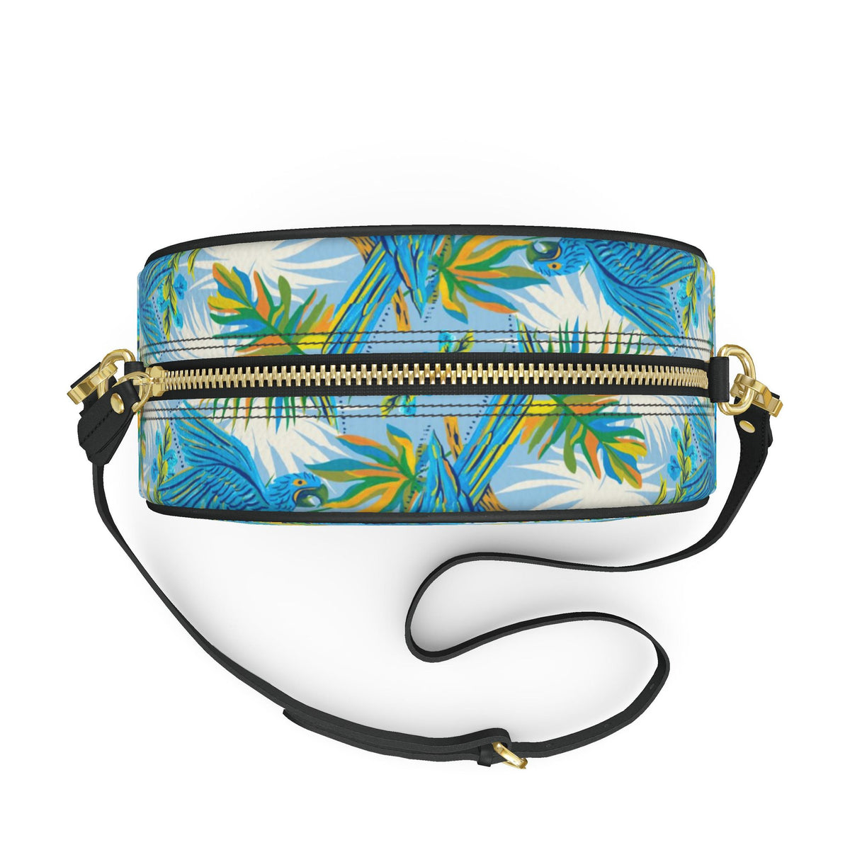 Gumdrop Nappa Leather Bag — Tropical Macaw