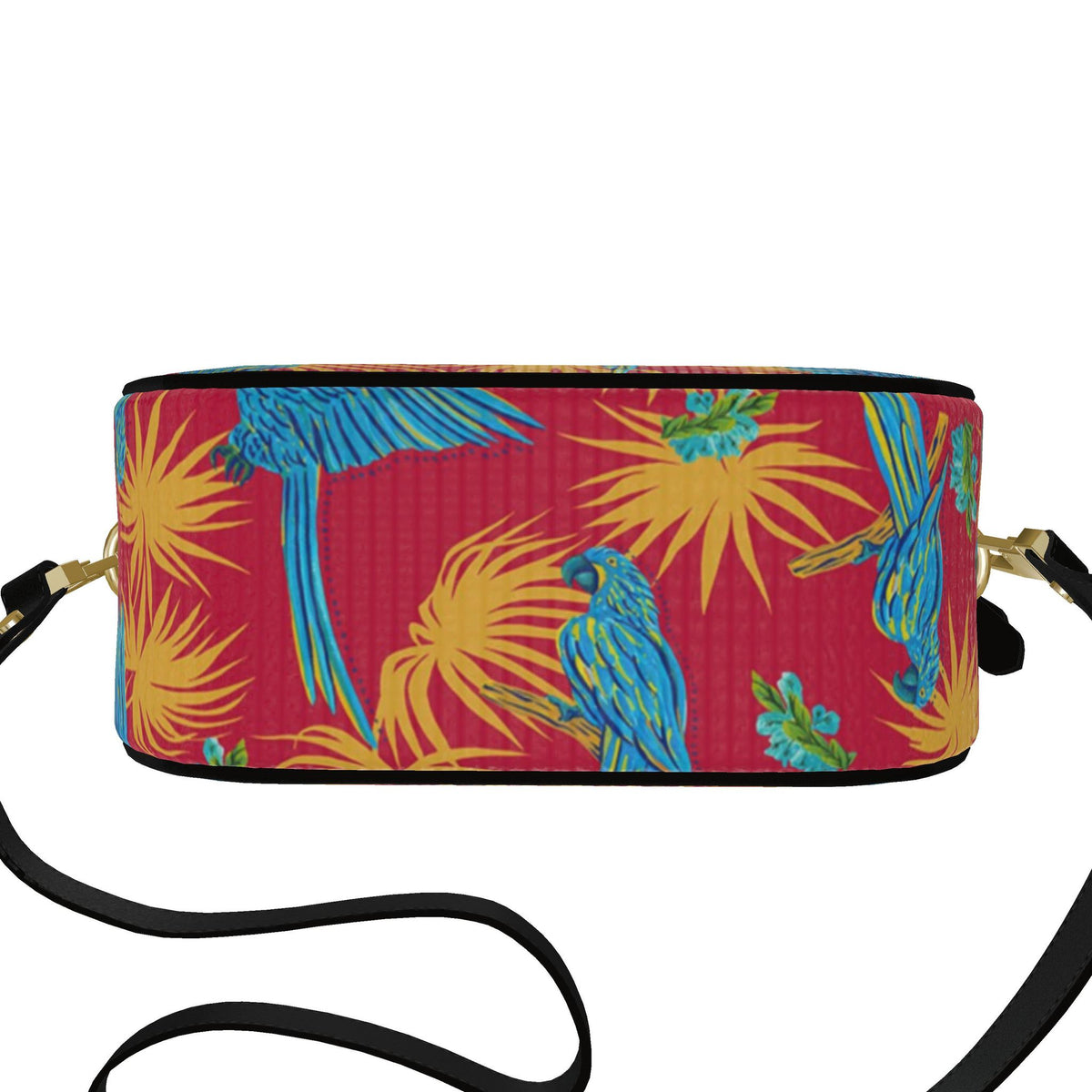 Gumdrop Nappa Leather Bag — Tropical Macaw Samba Red