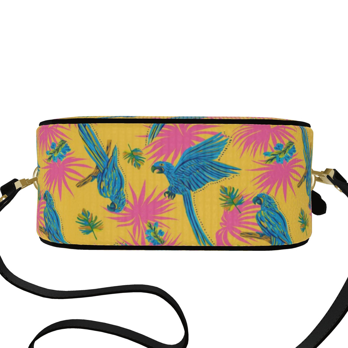 Gumdrop Nappa Leather Bag — Tropical Macaw Sunny Fuchsia