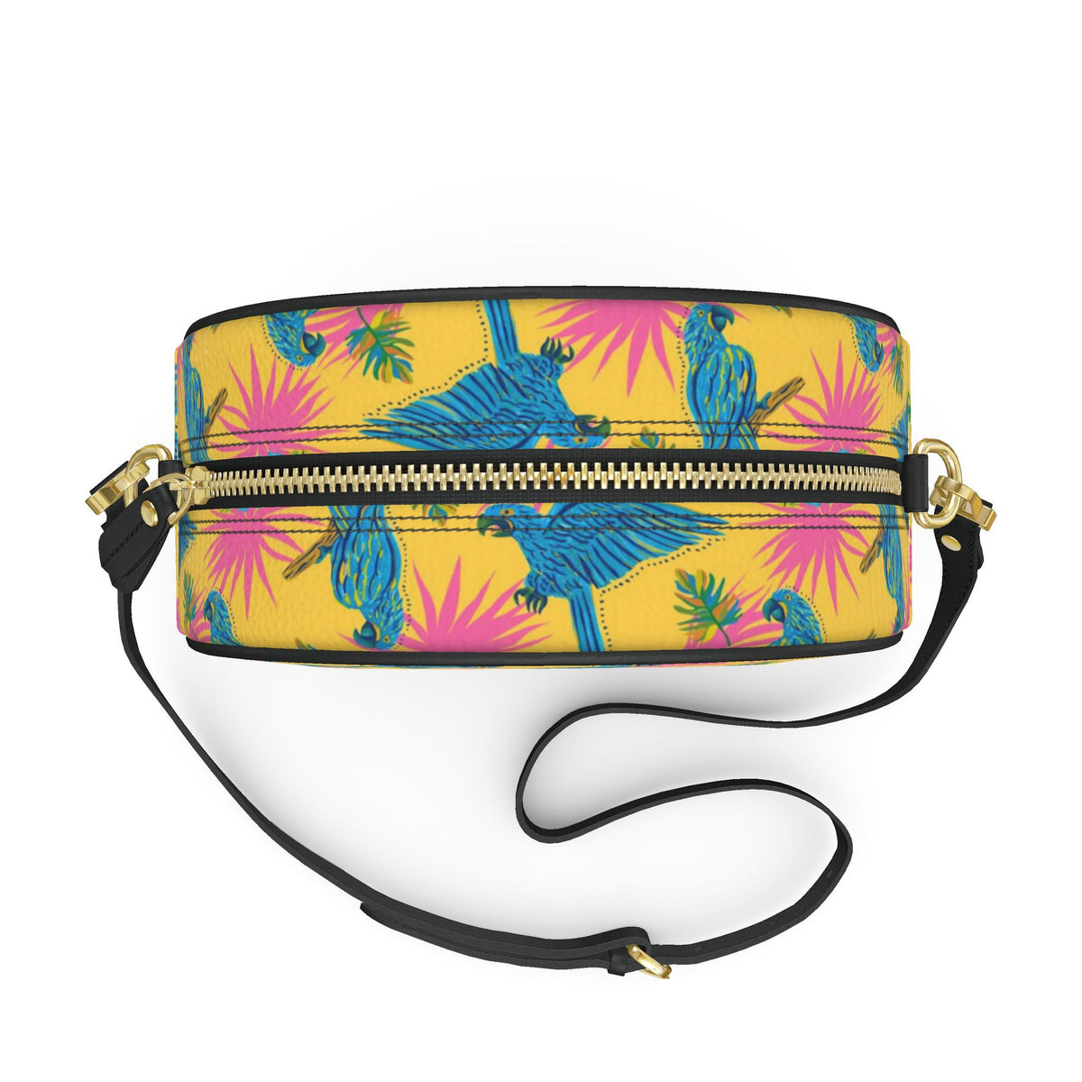 Gumdrop Nappa Leather Bag — Tropical Macaw Sunny Fuchsia