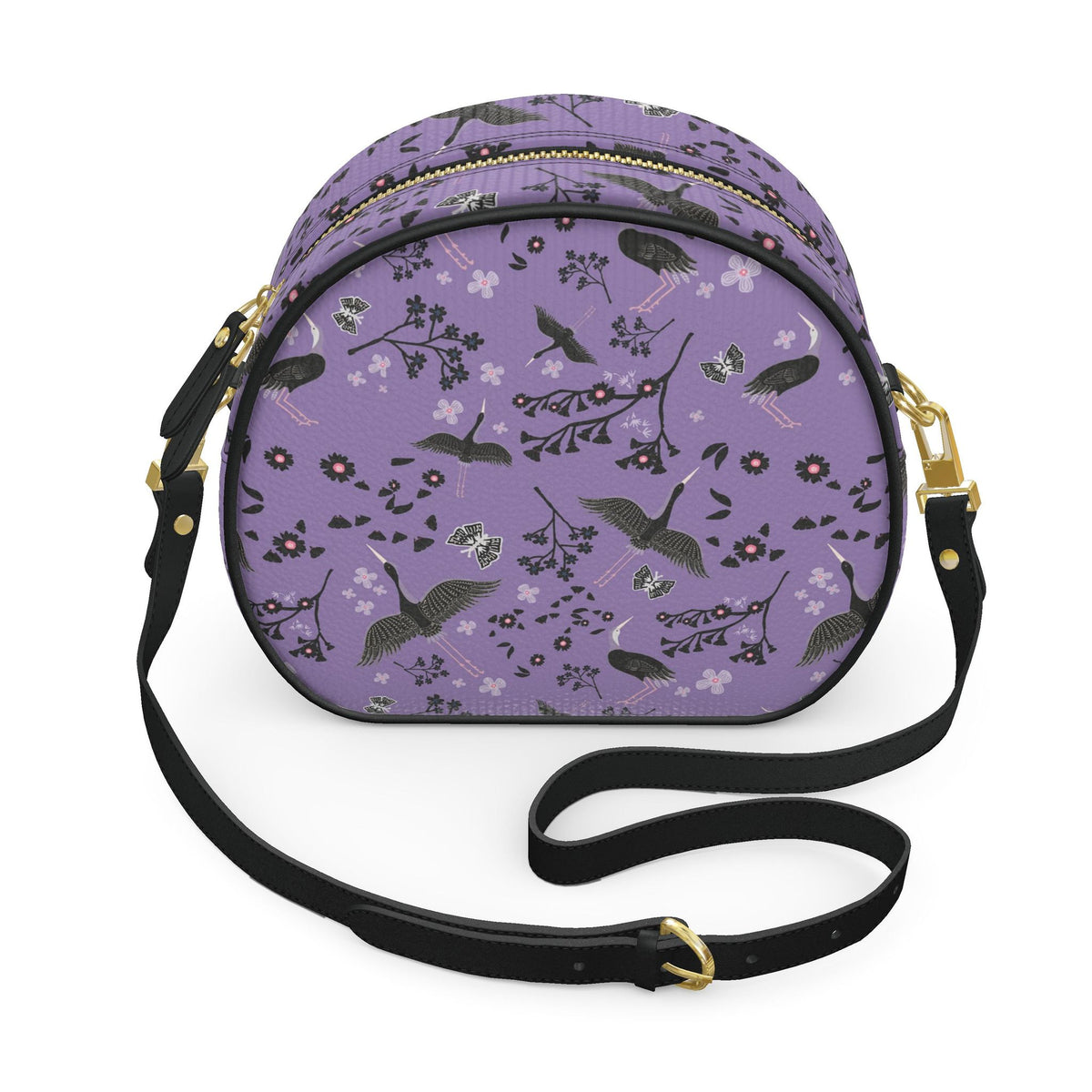 Gumdrop Nappa Leather Bag — White Crane Amethyst