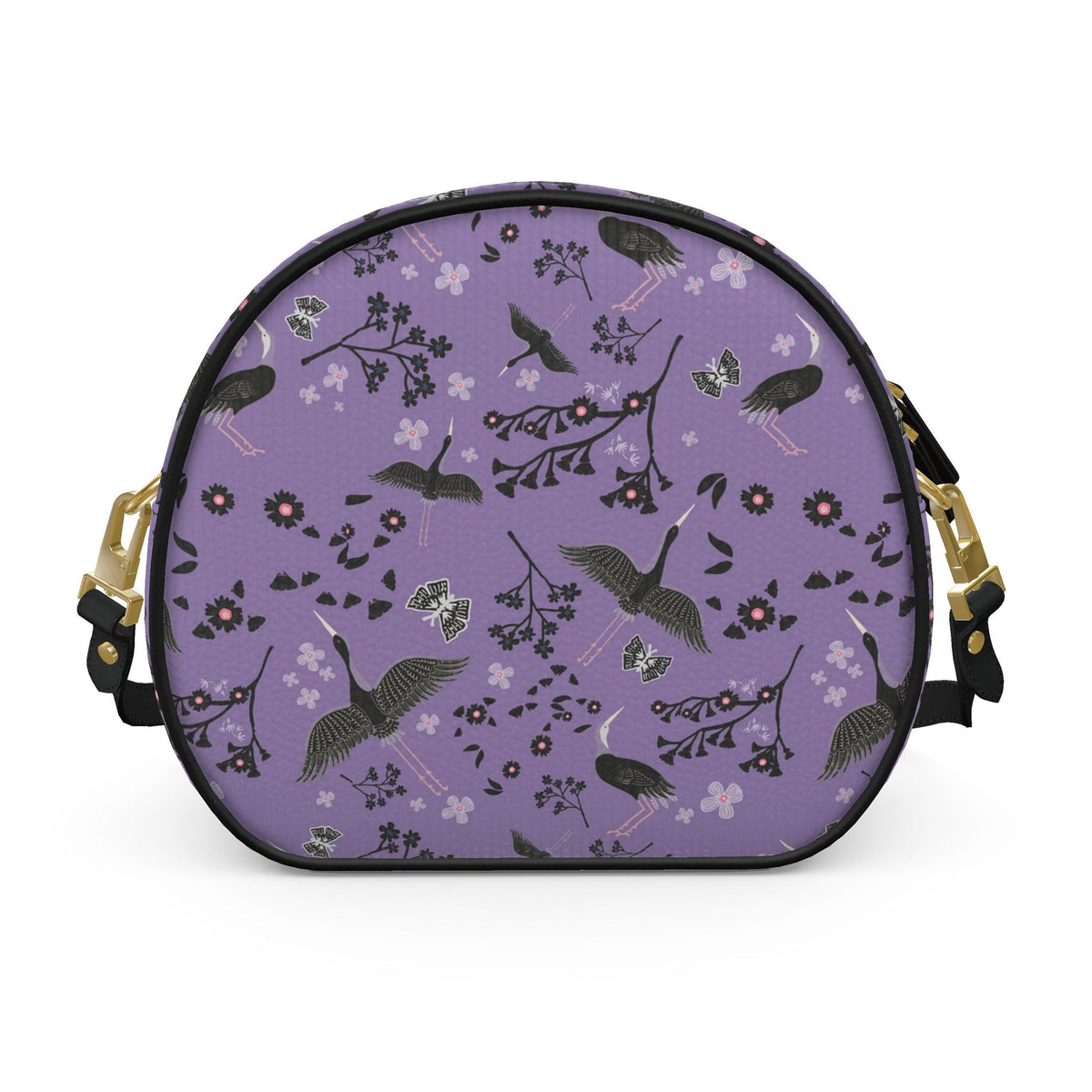 Gumdrop Nappa Leather Bag — White Crane Amethyst