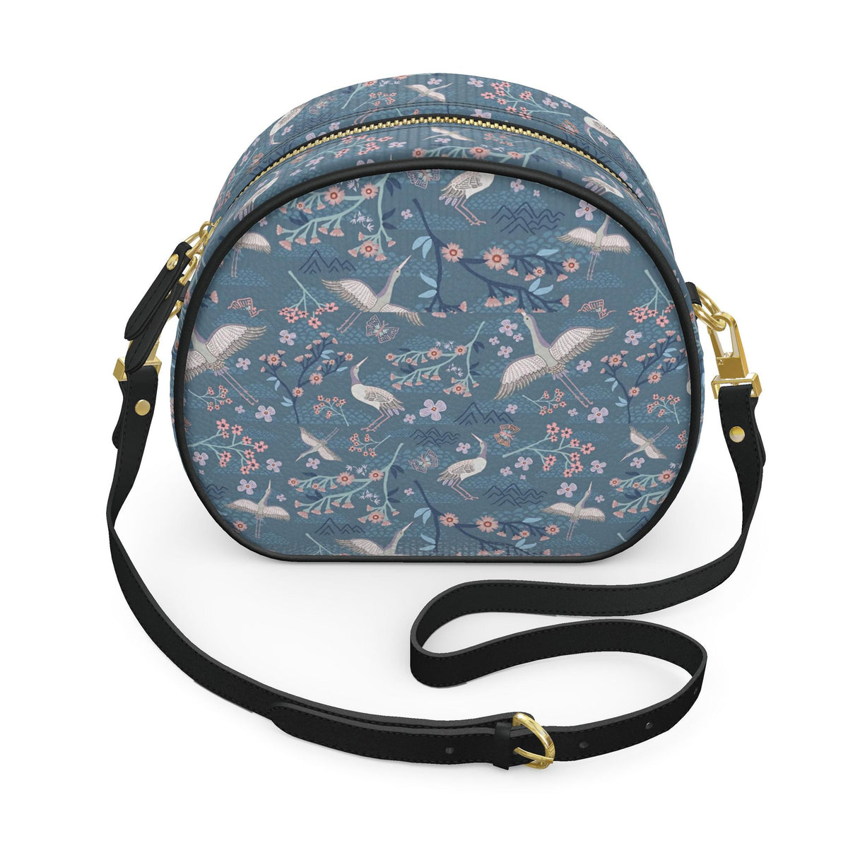 Gumdrop Nappa Leather Bag — White Crane