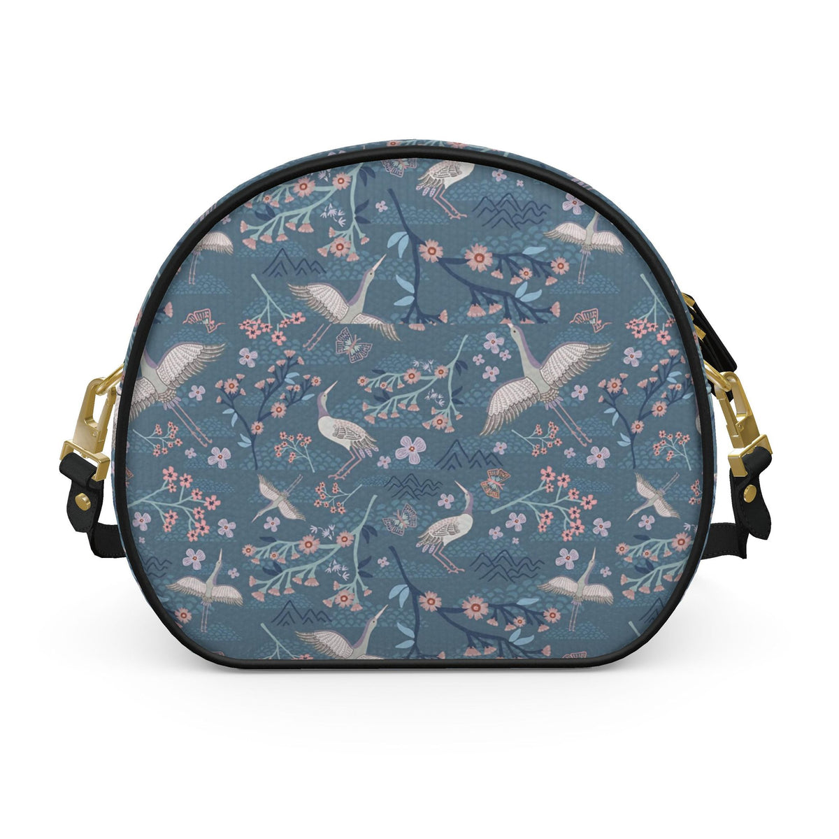 Gumdrop Nappa Leather Bag — White Crane