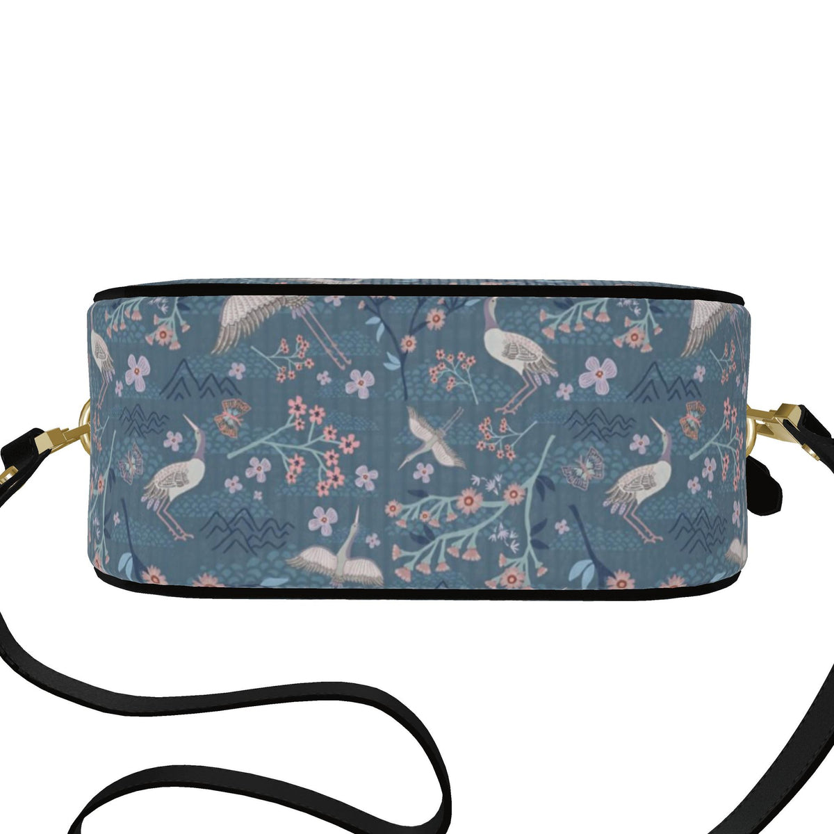 Gumdrop Nappa Leather Bag — White Crane