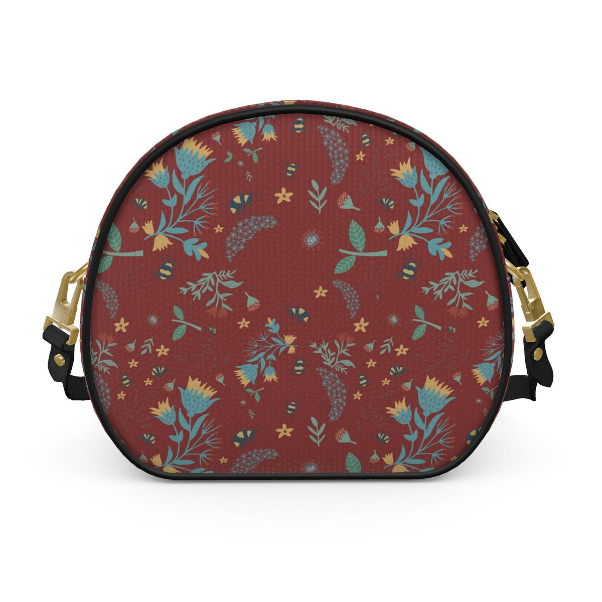 Gumdrop Nappa Leather Bag — Bee Garden Rustic Bloom