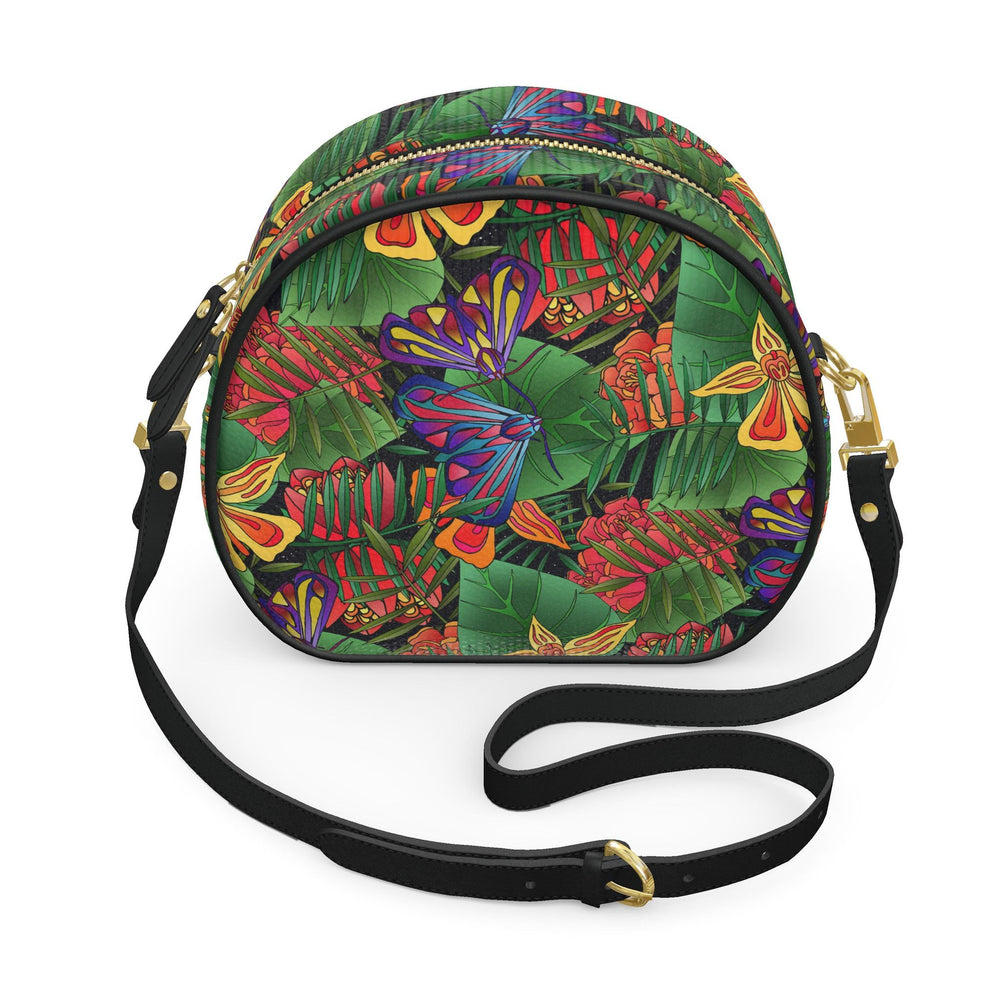 Gumdrop Nappa Leather Bag — Jungle Flower