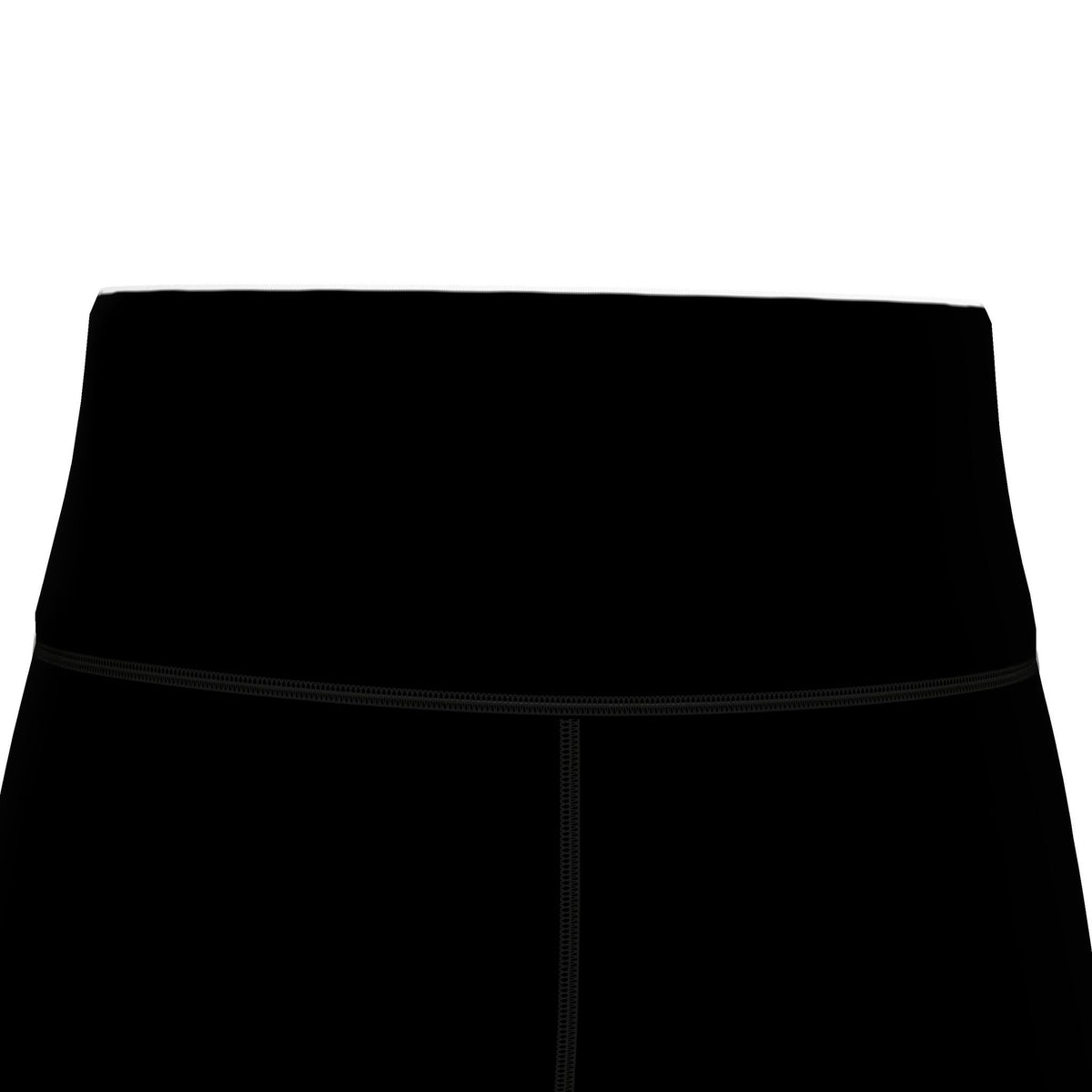 Women's High-Waist Full-Length Performance Leggings — Midnight Monstera Solid
