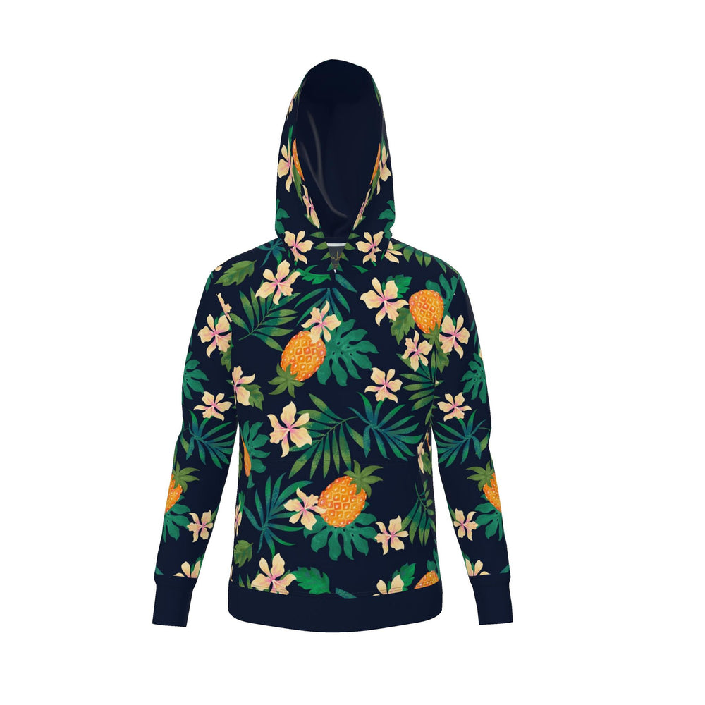 Women's Pullover Hoodie — Pineapple Paradise Nocturne