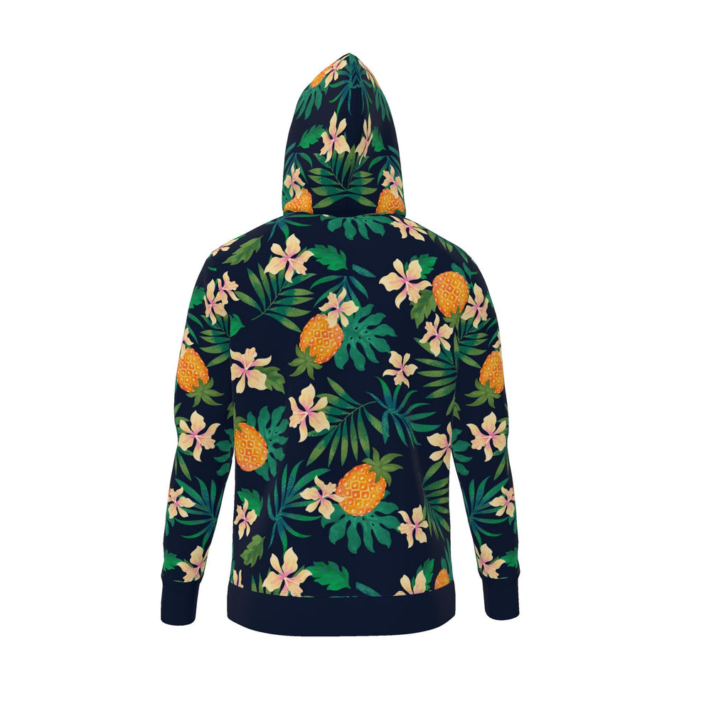 Women's Pullover Hoodie — Pineapple Paradise Nocturne