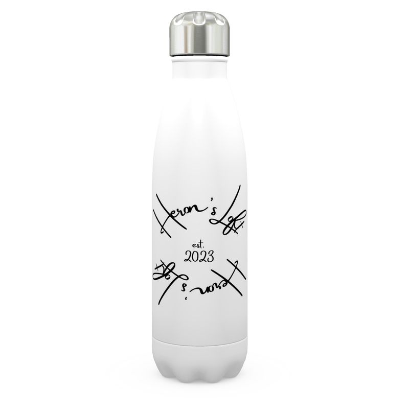 Stainless Steel Water Bottle - Heron's Loft Swag