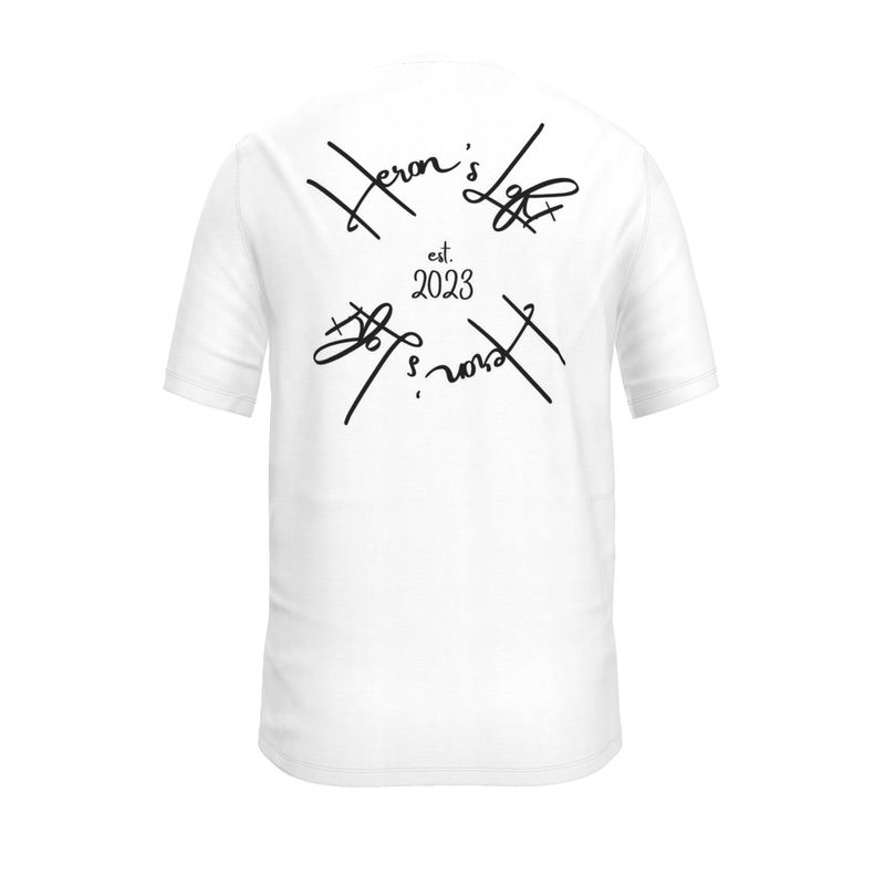 Men's T-Shirt - Heron's Loft est. 2023 - White